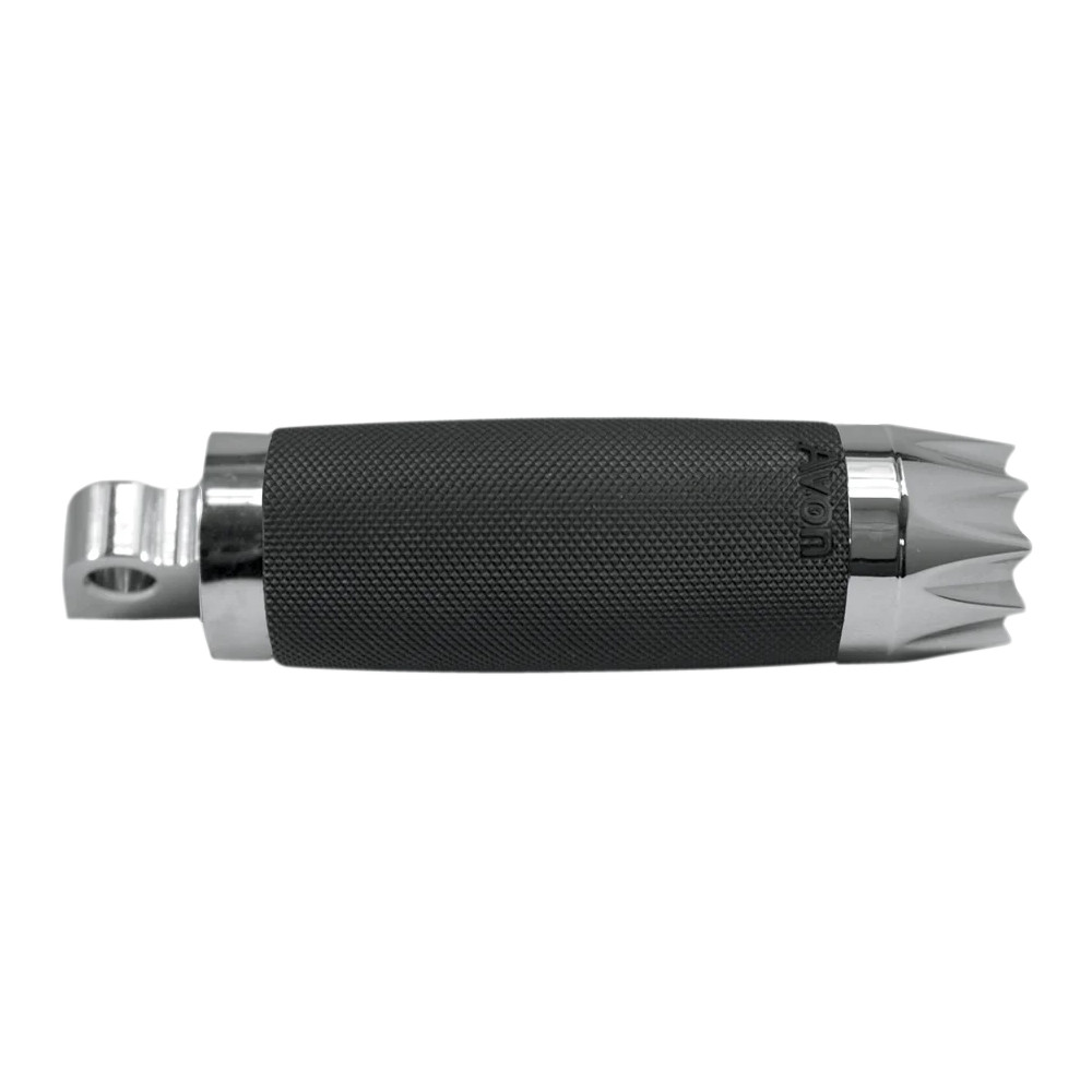 Male Mount Foot Pegs — Folding, Chrome