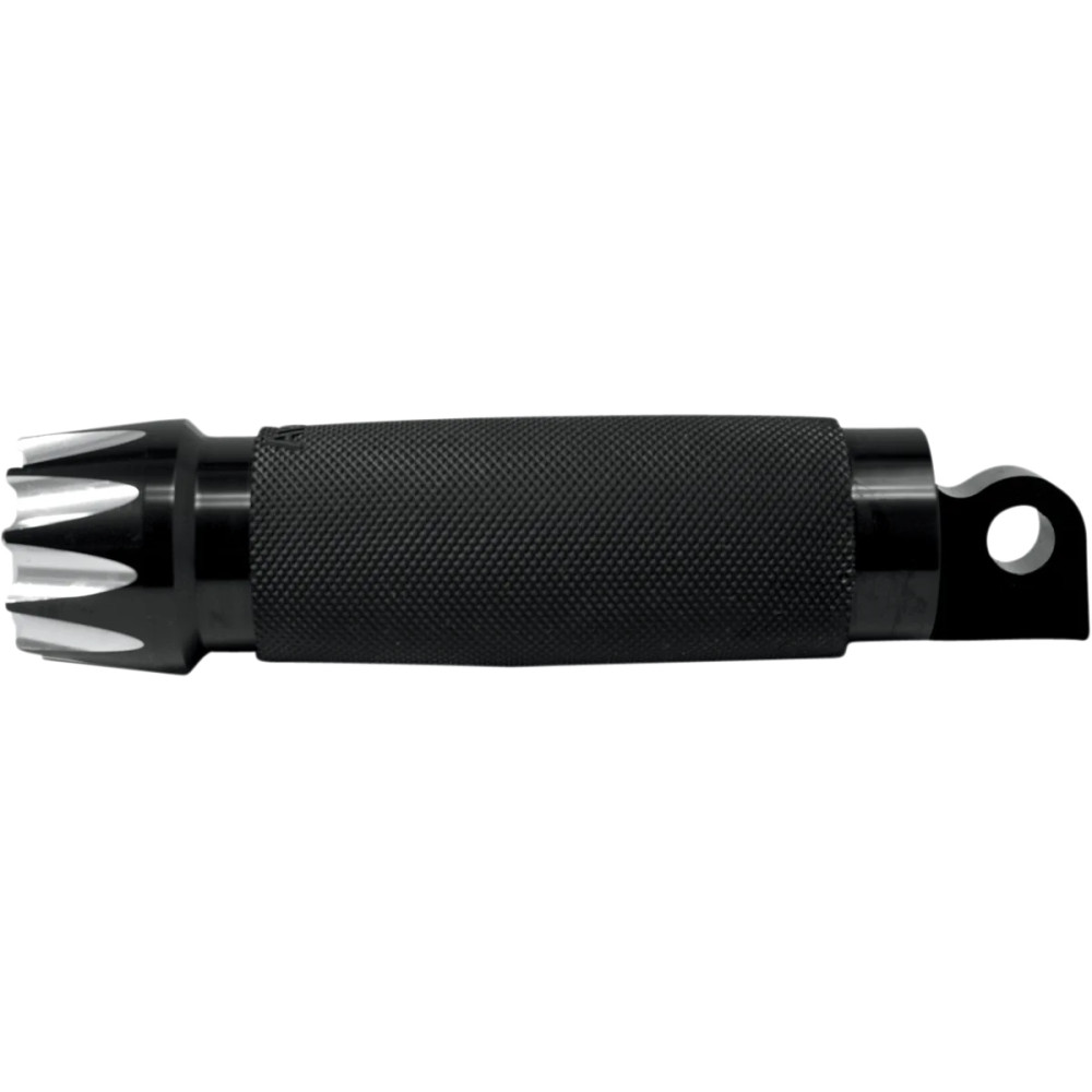 Male Mount Foot Pegs — Male mount, Pair, Black