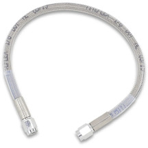 Universal Brake Line — 35.5 cm (14"), Silver clear-coated
