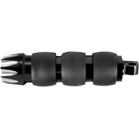 Male Mount Foot Pegs — Male mount, black