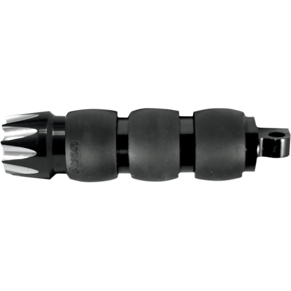 Male Mount Foot Pegs — Male mount, black