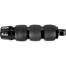 Male Mount Foot Pegs — Black Anodized