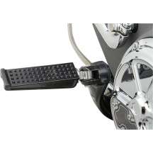 Sanderson Foot Pegs — 1-1/8" x 4", male mount, black