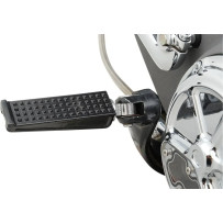 Sanderson Foot Pegs — 1-1/8" x 4", male mount, black