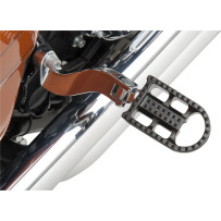 Mushman Foot Pegs — 89 mm (3-1/2") x 54 mm (2-1/8"), Black