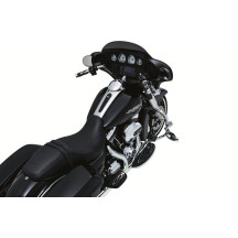 Flamin' Switchblade Pegs — male mount, black & chrome