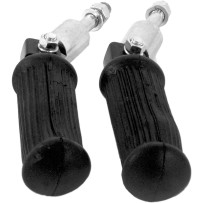 Universal Folding Foot Rests — 4" (10.2 mm), for driver and passenger