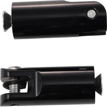 Soportes para estriberas — 64 mm (2-1/2"), 3/8-16, negro