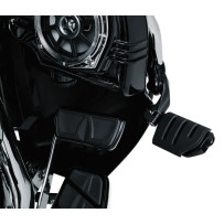 Tour-Tech™ Adjustable Cruise Footpeg Mounts — Short, 1-1/4" dia, Black