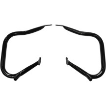 Big Buffalo Saddlebag Bars — 1-1/4" (31.8 mm) diameter, rear, black