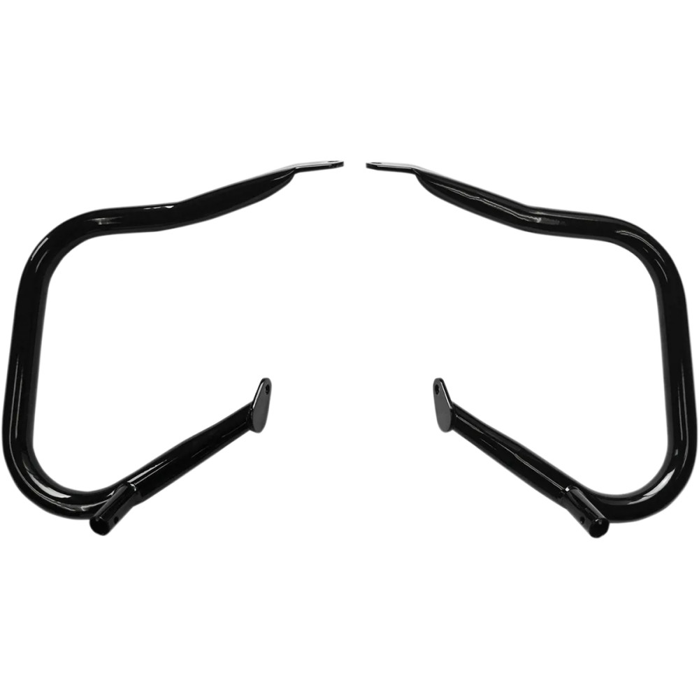 Big Buffalo Saddlebag Bars — 1-1/4" (31.8 mm) diameter, rear, black