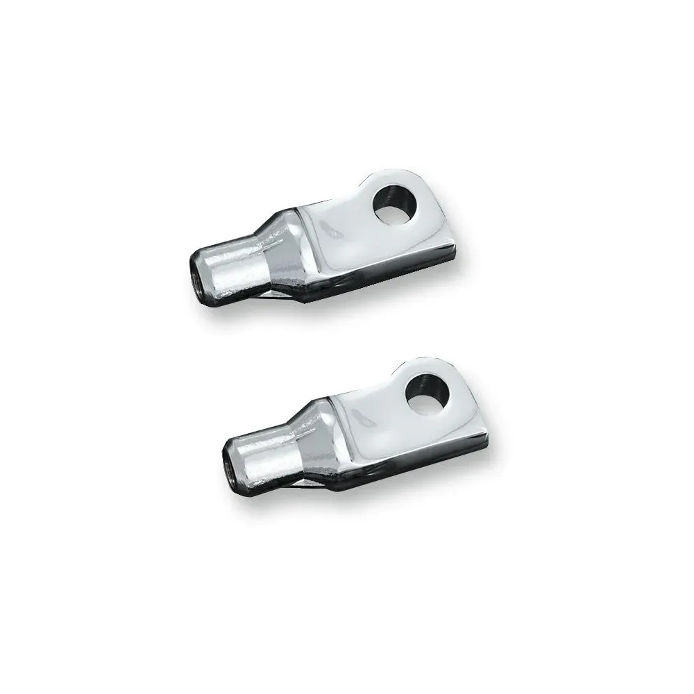 Male-Mount Footpeg Adapters for XL — Chrome