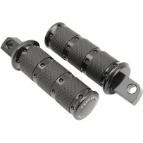 XLS Foot Pegs — Male Mount, Black