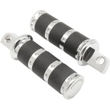 XLS Foot Pegs — Male mount, pair, black