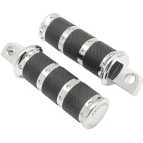 XLS Foot Pegs — Male mount, pair, black