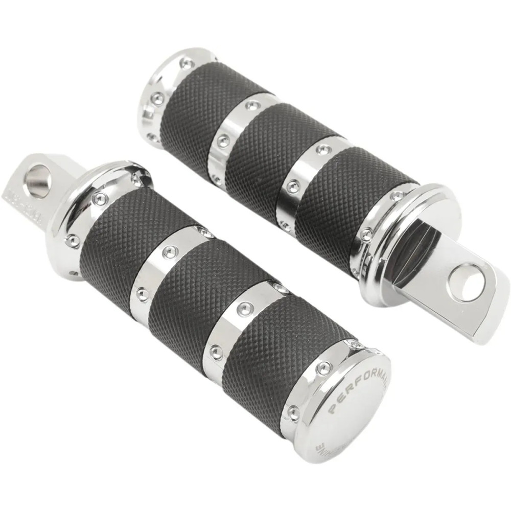 XLS Foot Pegs — Male mount, pair, black