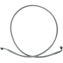Stainless Steel Brake Line Kit — 98.5 cm (38-7/8 in), front upper, silver