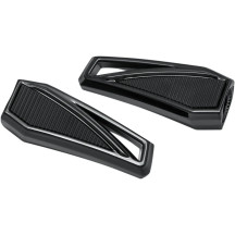 Estriberas Phantom — negro brillante