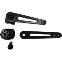 Adjustable Highway Peg Mount — 6 in (15.24 cm), 1-1/4 in (32 mm), Black