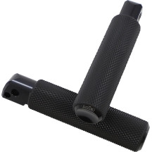 M-Eight Fusion Foot Pegs — Standard, Black, Passenger