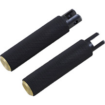 M-Eight Fusion Foot Pegs — Standard, Black, Brass