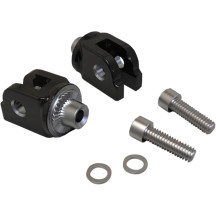 Foot Peg Mount — Driver, Black
