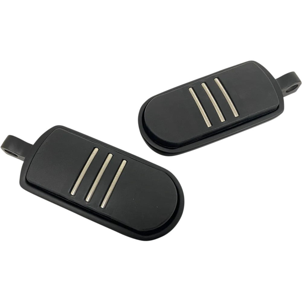 Custom Foot Pegs — Black, Matte