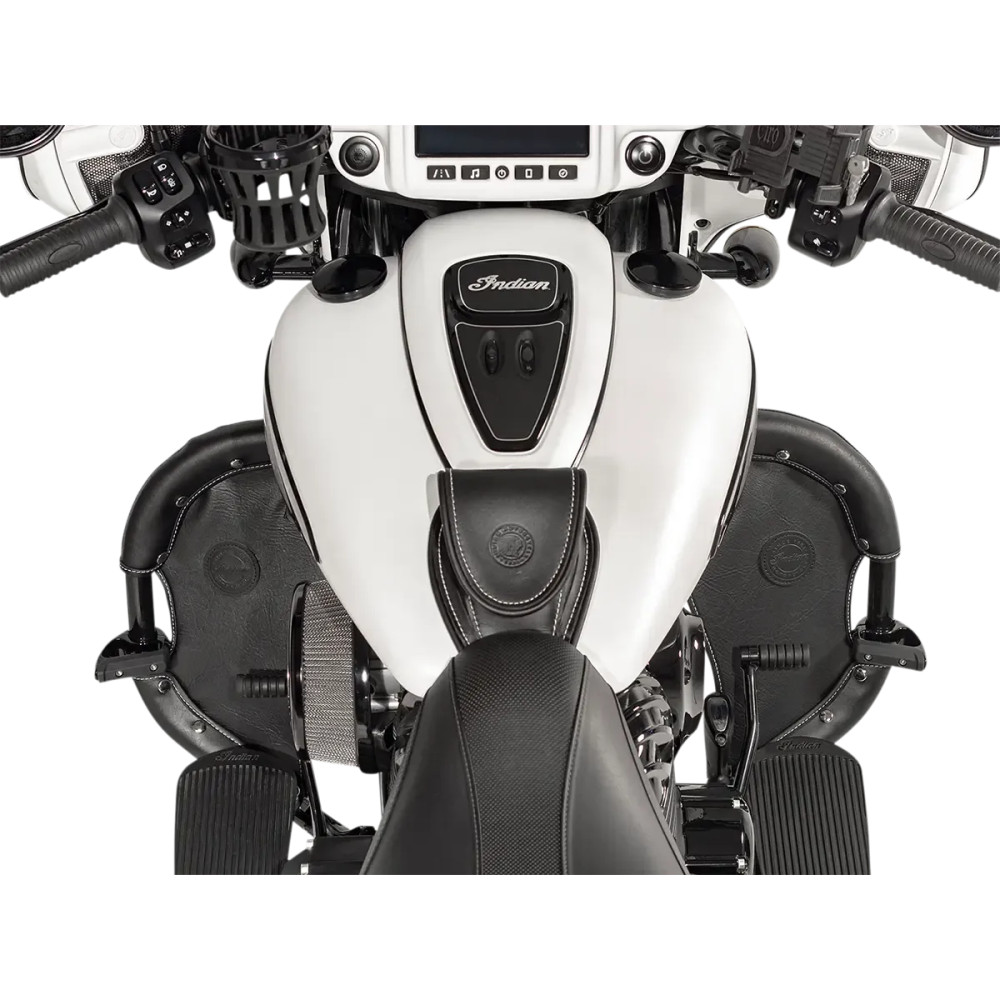 Toe Rest — Fits 1-1/4" engine guards, Black