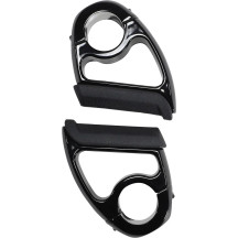 Toe Rest — Fits 1-1/4" engine guards, Black