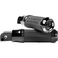 Apex Foot Pegs — Passenger, Male mount, Black