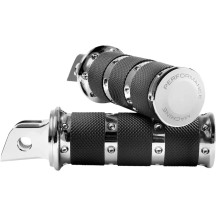 XLS Foot Pegs — Driver mount, Chrome