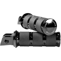 XLS Foot Pegs — Driver mount, front, black