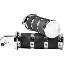 XLS Foot Pegs — Rear passenger mount, Chrome