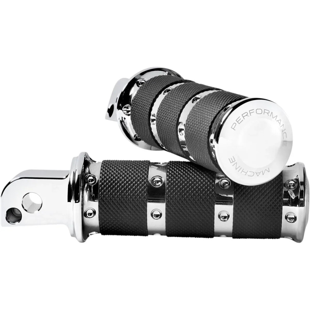 XLS Foot Pegs — Rear passenger mount, Chrome