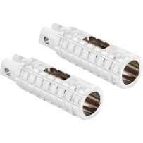 SpeedLiner Foot Pegs — Female mount, Driver, Chrome