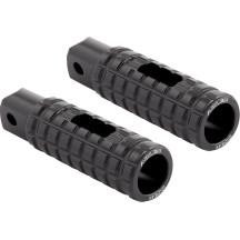 SpeedLiner Foot Pegs — Male mount, Passenger, Black