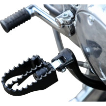 MX-Style Foot Pegs — 8.64 cm, adjustable mounting angle