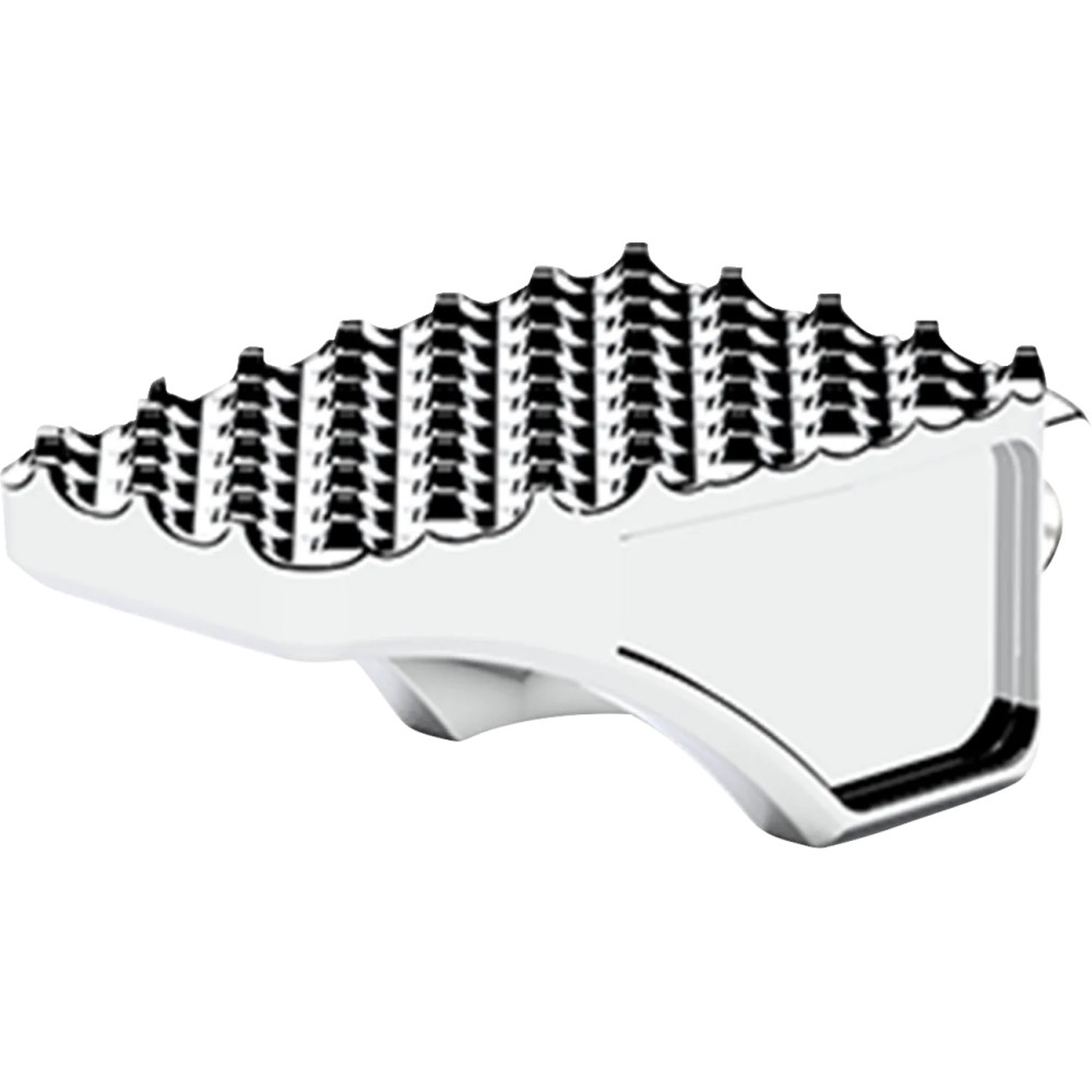 County Line Foot Pegs — Chrome, rear mount