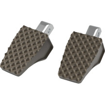 County Line Foot Pegs — Rear mount, Bronze, Pair