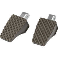 County Line Foot Pegs — Rear mount, Bronze, Pair