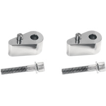 Passenger Floorboard Extenders — Silver