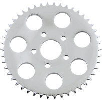 Piñón trasero — cadena 530, 46 dientes, desplazamiento 5.8 mm, Cromo