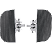 Mini reposapiés — 20.5 cm × 10 cm (8" × 4"), Conductor, Cromo