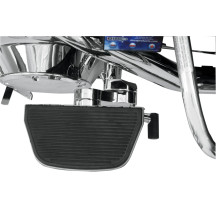 Adjustable Passenger Floorboard Mounts — Chrome