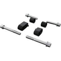 Driver Floorboard Spacers — Black