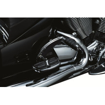 Kinetic™ Mini Boards — Pair, driver & passenger, black/chrome