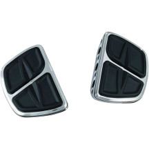 Kinetic™ Mini Boards — Pair, driver & passenger, black/chrome