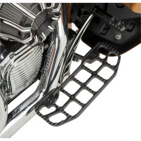 Reposapiés serrados — 31 cm × 12 cm, negro