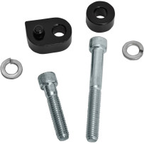 Floorboard Extension Kit — Floorboard, Black, Silver