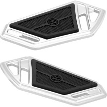 Superlight Floorboards — Chrome, Fits stock H-D floorboard mounts